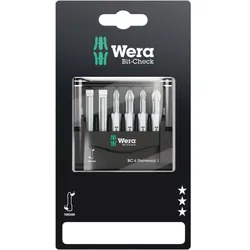 Wera Bit-Check 6 Universal 1 SB, 6-teilig - 05073635001