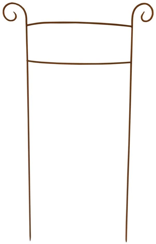TrendLine Pflanzstütze 100cm rostoptik 58,5 x 12,5 x 100 cm