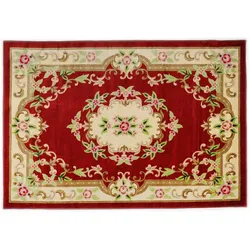 THEKO Teppich Sydney1000, Aubousson1, rot 120cm x 180cm
