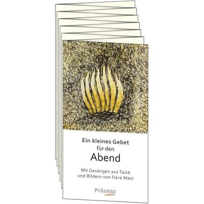 Ein kleines Gebet für den Abend, Sonstige von Taizé, Präsenz Medien & Verlag, 978-3-9854902-7-1