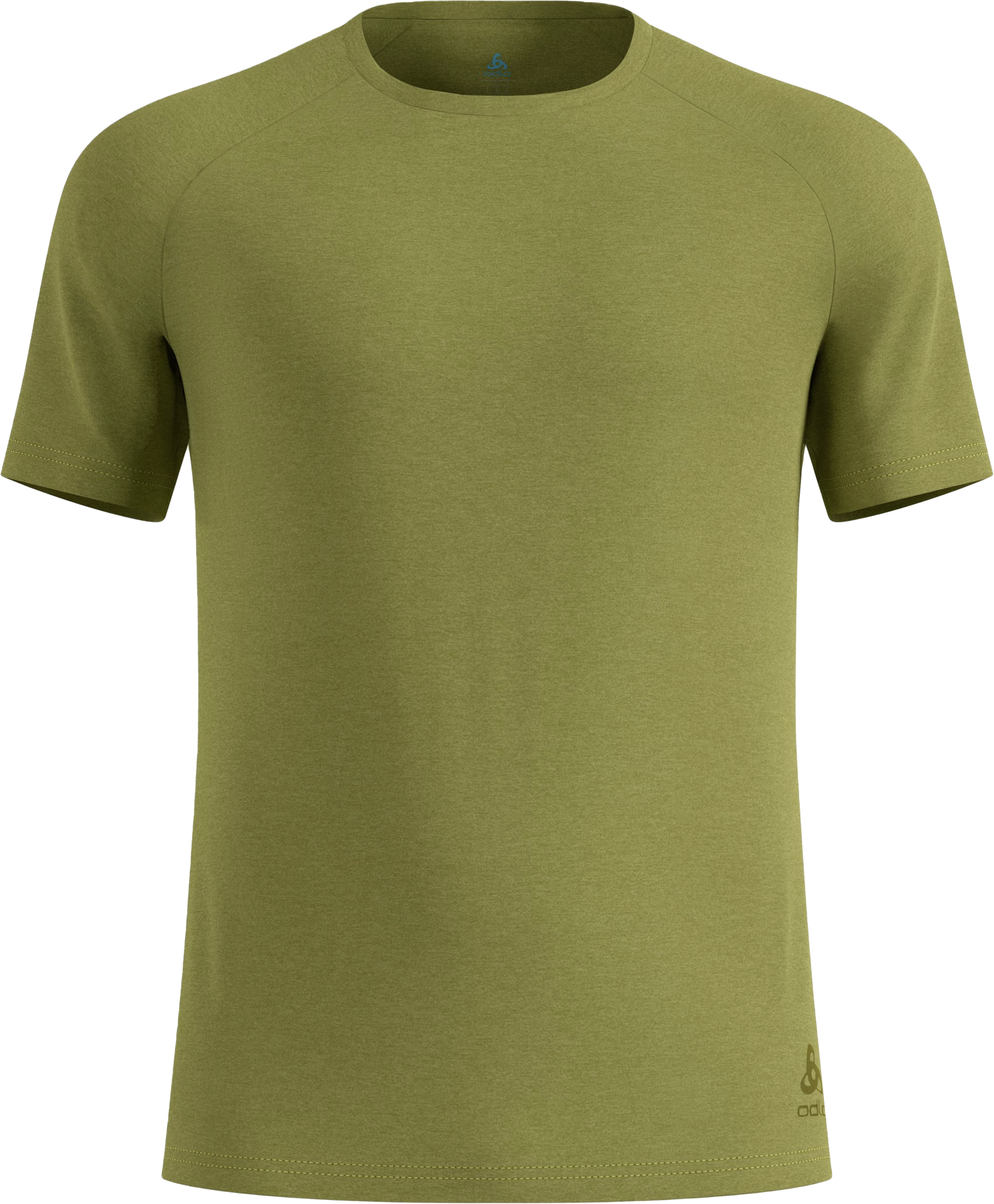 Odlo Men's T-Shirt Crew Neck S/S Essential 365 Guacamole Melange S