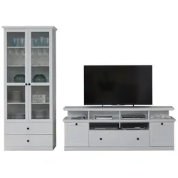Ebuy24, TV Möbel, Möbelset Brax E (273 x 41 x 196 cm)