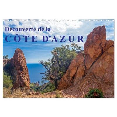 Découverte de la Côte d'Azur (Calendrier mural 2027 DIN A3 vertical), CALVENDO calendrier mensuel