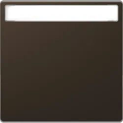 Merten MEG3360-6052 Wippe mit Schriftfeld, Moccametallic, System Design MEG33606052
