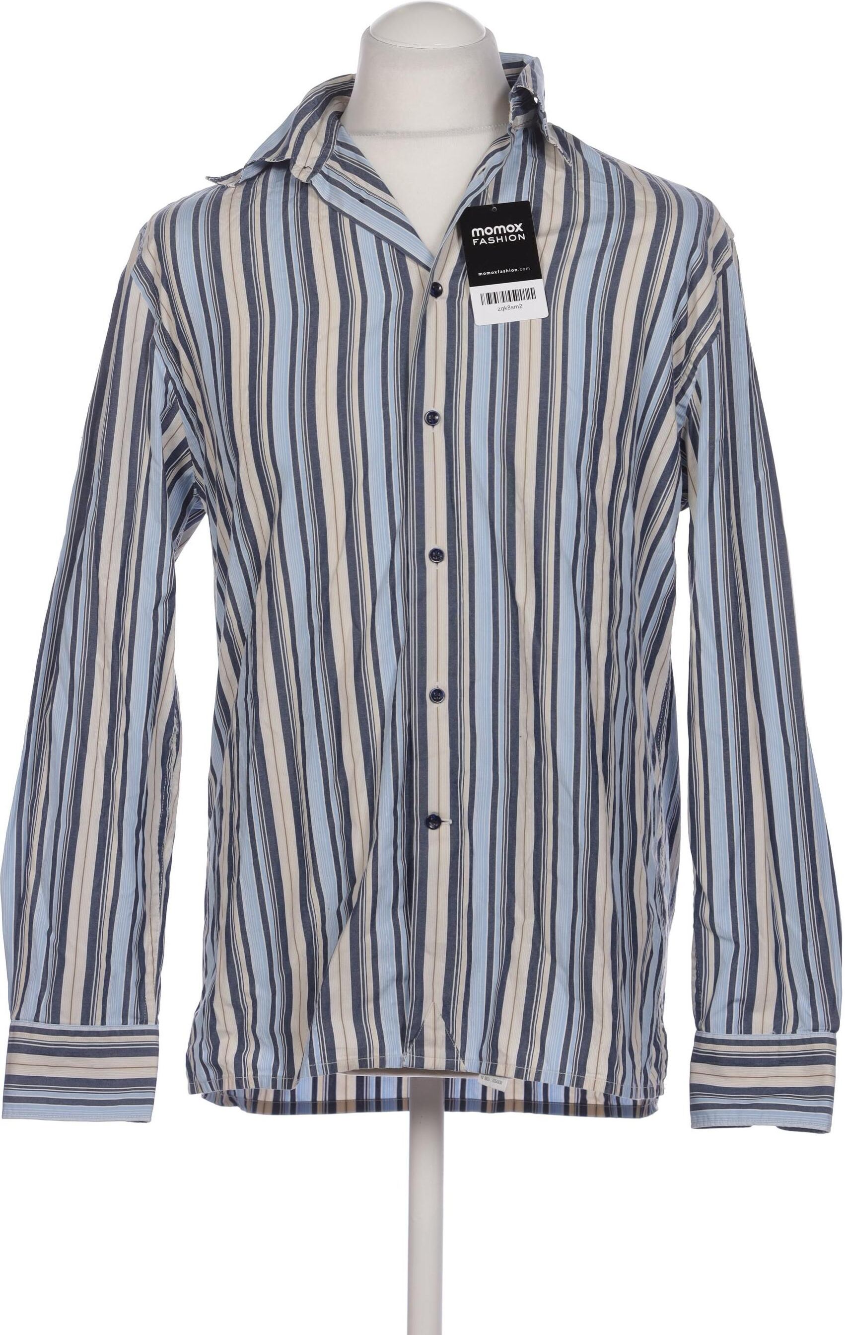 Brice Herren Hemd, Blau, Gr. 40, Baumwolle - Second Hand