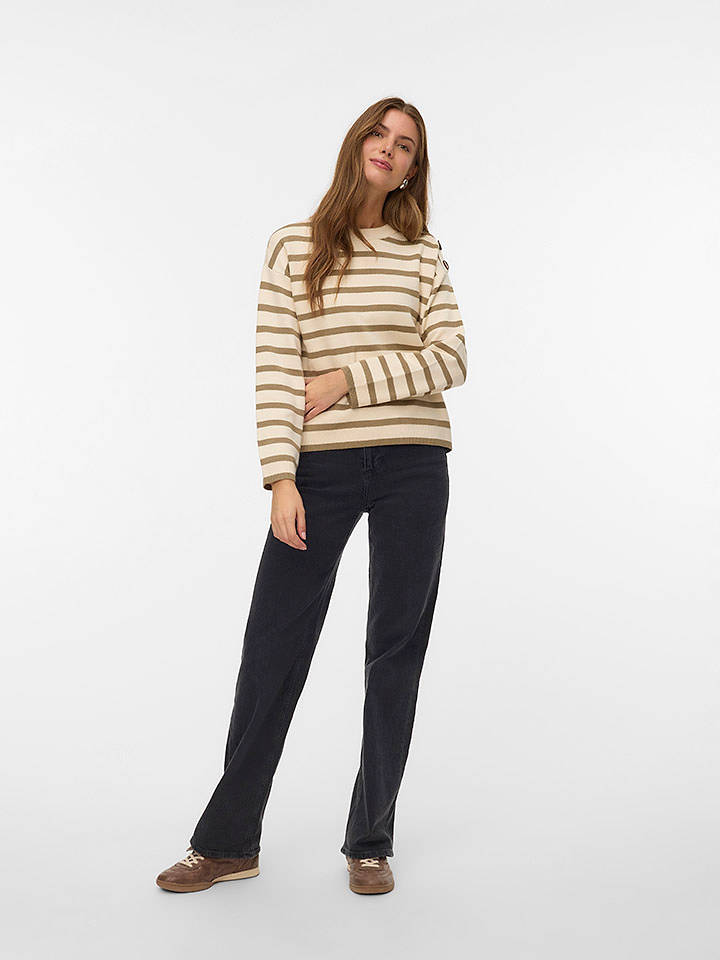 Vero Moda Pullover in Beige - M