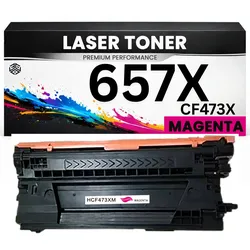 XXL Toner kompatibel für HP CF473X(657X) Color LaserJet Enterprise MFP M681dh/MFP M681f/Flow MFP M681z/Flow MFP M682z in Magenta