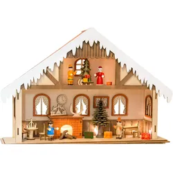 small foot Stube mit Beleuchtung