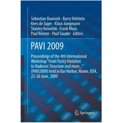 PAVI09, Fachbücher von Sebastian Baunack, Kees de Jager, Barry Holstein