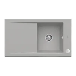 330702KD Timeline 50 Fossil Keramikspüle Excenterbetätigung Einbauspüle 50 cm Unterschrank