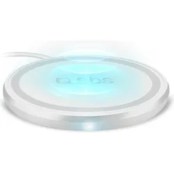 SBS Wireless Charger 15W (15 W), Wireless Charger, Weiss