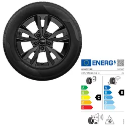 205/55 R16 91H Audi A3 Winterkomplettrad 5-V-Speichen-Acumen 16 Zoll Goodyear re