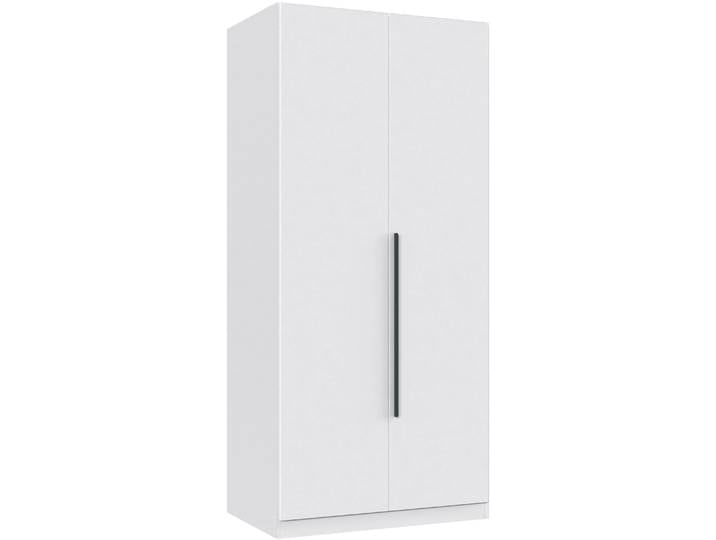 Drehtürenschrank WIMEX Marburg in der Breite 90cm, inkl. Kleiderstange und Einlegeboden , weiss (weiß), B:90cm H:199cm T:58cm, Holzwerkstoff, Schränke, Drehtürenschrank, in verschiedenen Farbvarianten erhältlich