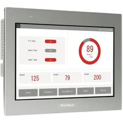 Schneider Electric PFXSTW6600WAD Pro-face STW6000 12, W Basic Web Panel Touch-Panel resistiv, 2 x Ethernet (Daisy Chain), USB, Web Browser, HTML5