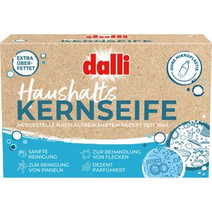 dalli Seife Haushalts-Kernseife, Festseife, im Stück, 125g