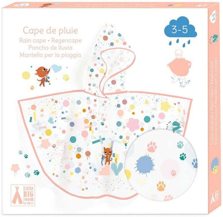 Cape de pluie Chat taille S - Djeco