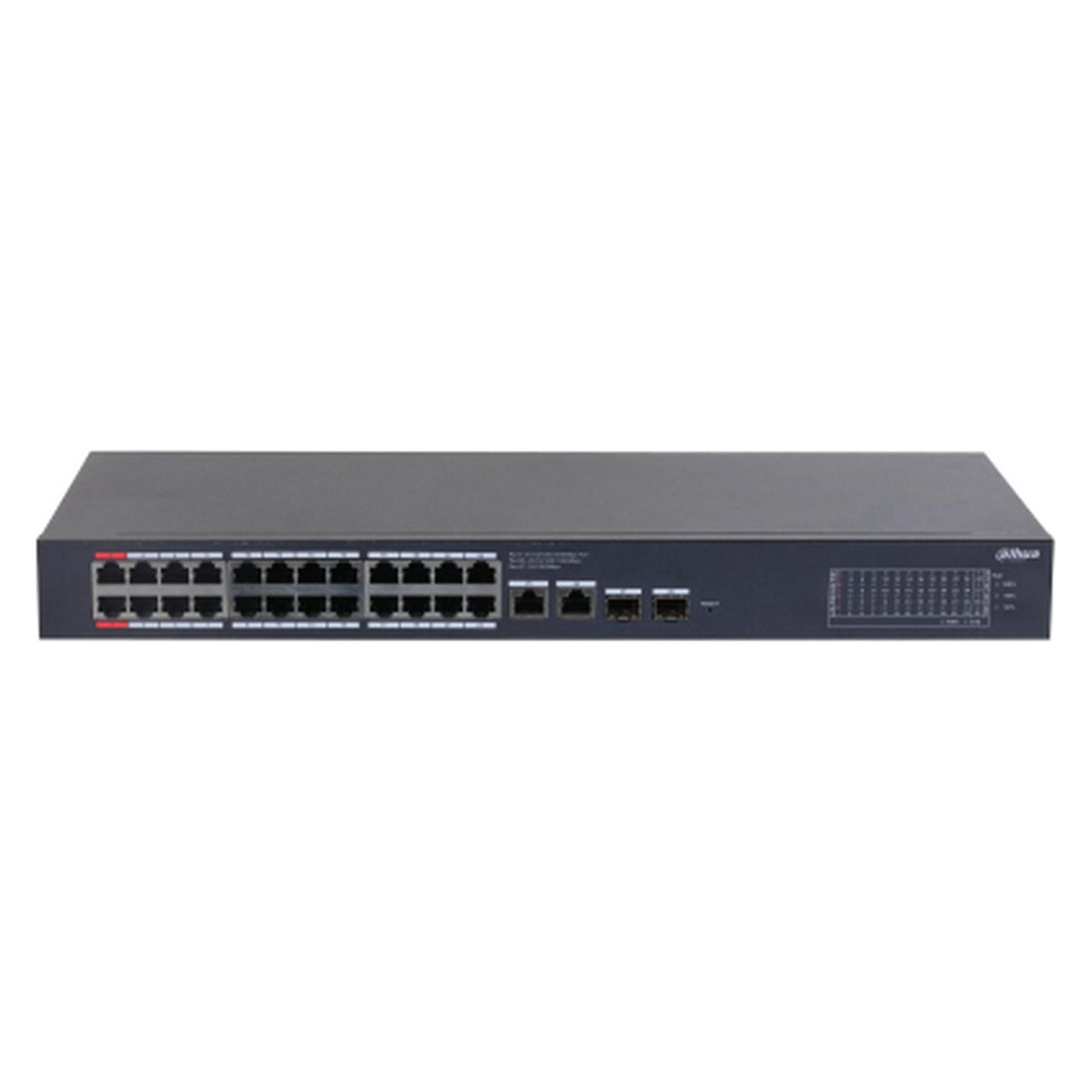 Dahua Switch||CS4228-24GT-375|Type L2|Desktop/pedestal|Rack|375 Watts|DH-CS4228-24GT-375 (28 Ports) (DH-CS4228-24GT-375)