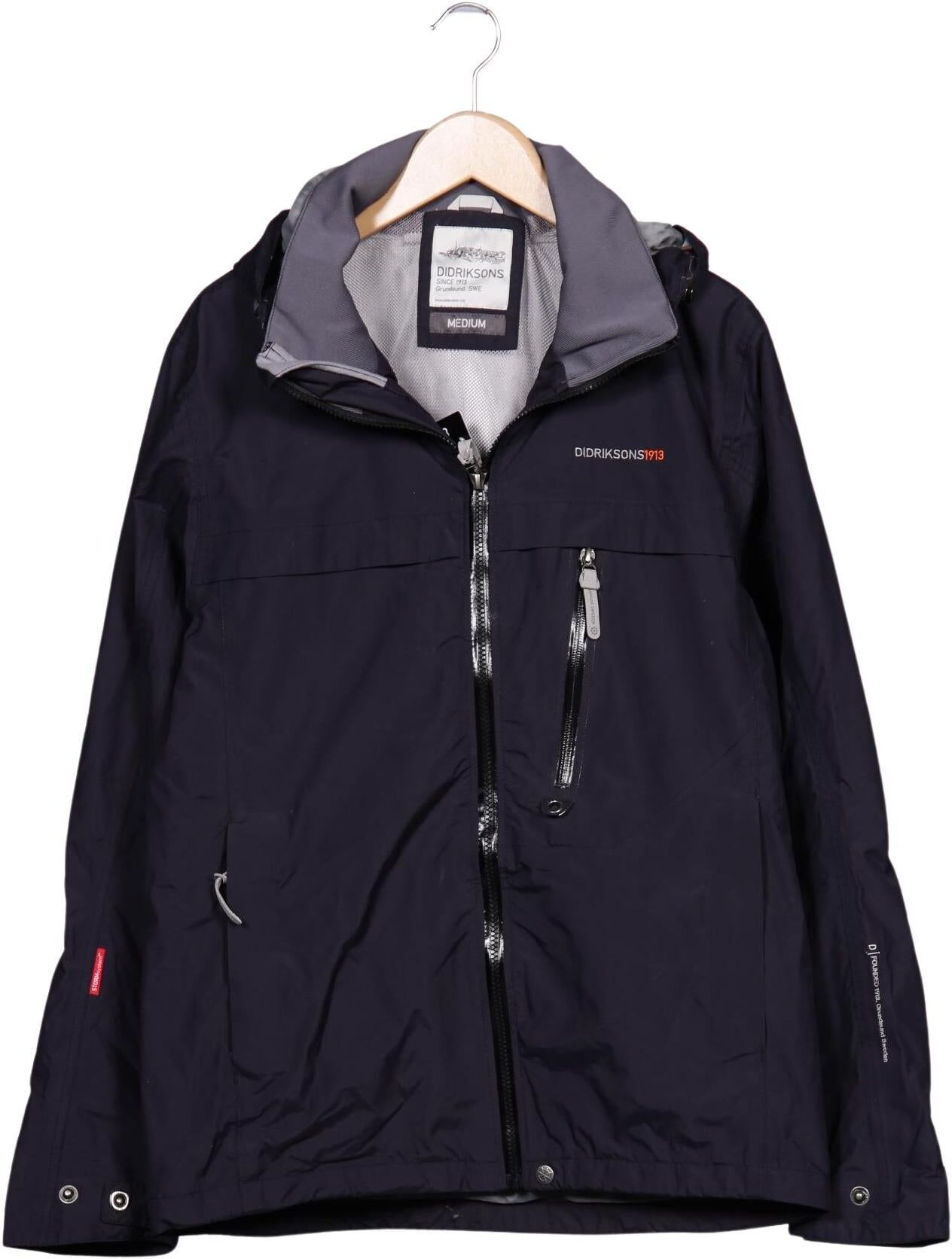 Didriksons Herren Jacke, Marineblau, Gr. M, Synthetik - Second Hand