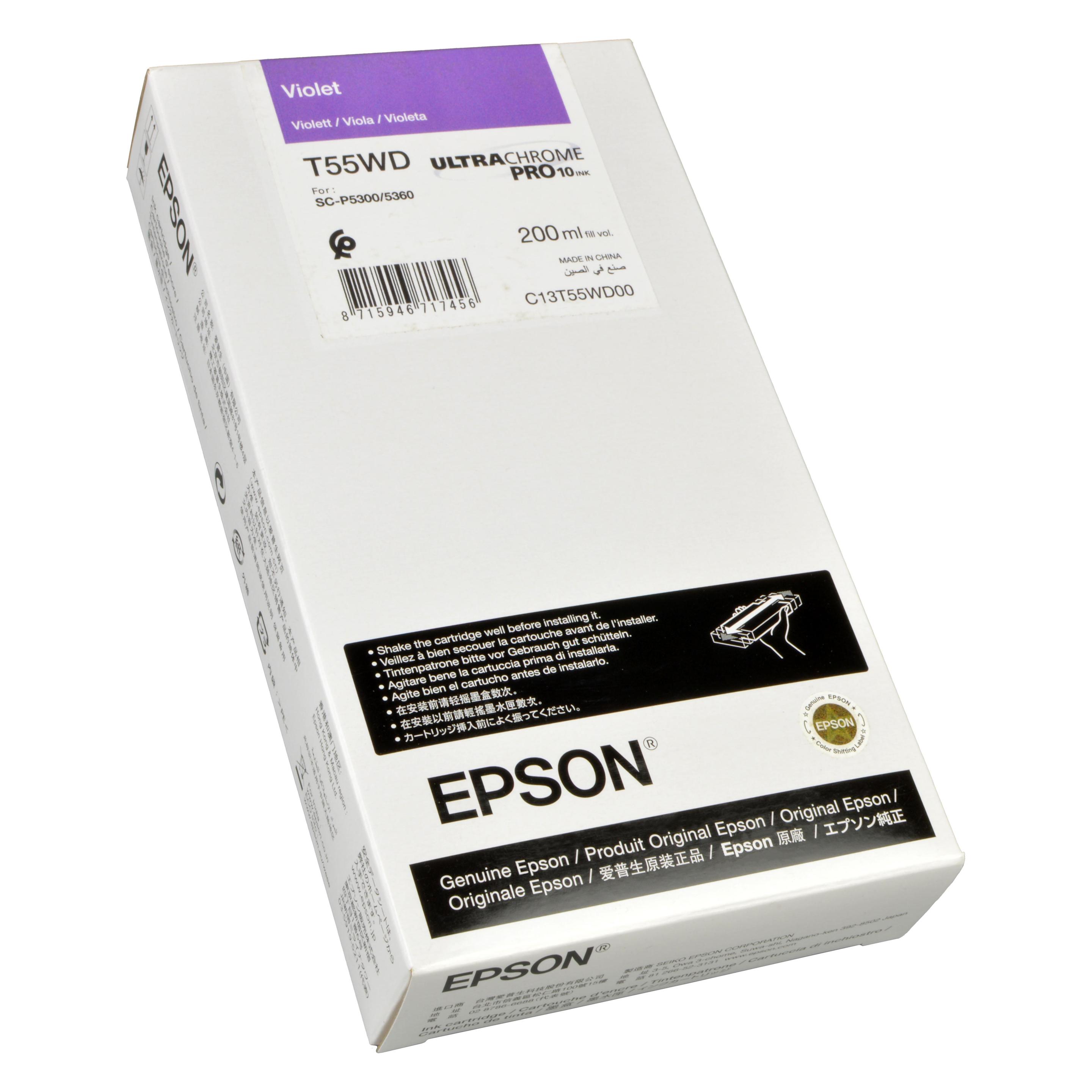 Epson Tinte violett (V) (C13T55WD00)