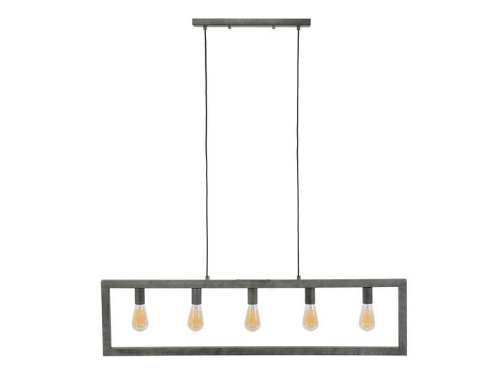 RANDA Hängelampe, 5 Leuchten, Material Metall
