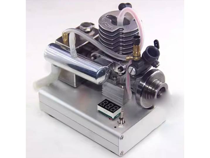 Modèle de moteur à essence miniature avec volant d'inertie en métal 1200-13000 tr/min, modification de modèle RC, modèle de moteur en métal