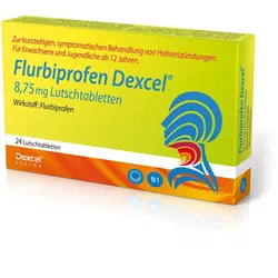 FLURBIPROFEN Dexcel 8,75 mg Lutschtabletten 24 St