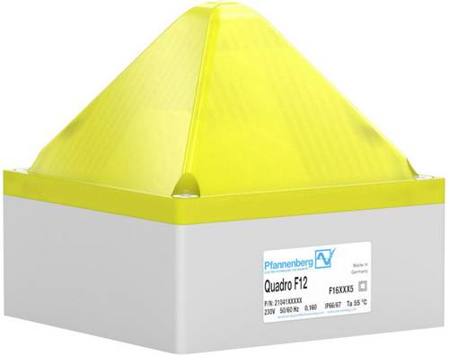 Pfannenberg Blitzleuchte QUADRO F12 230 AC YE