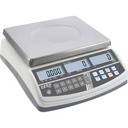 Kern CPB 15K2DM+C Zählwaage CPB 15K2DM+C kalibriert (DAkkS-akkreditiertes Labor) Wägebereich (max.) 15 kg Ablesbarkeit 1 g, 2 g über Steckernetzteil Silber