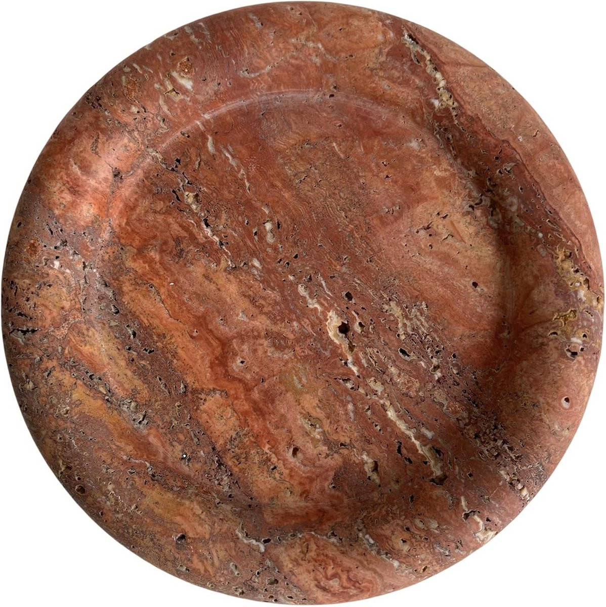 Ronde Decoratieve Marmeren Dienblad voor Sieraden en Make-up