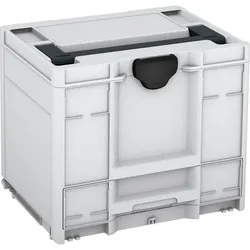 Tanos systainer3 Combi M 337 lichtgrau (RAL 7035), Verschluss schwarz (RAL 9004), Griff anthrazit (RAL 7016) - 83550048.76