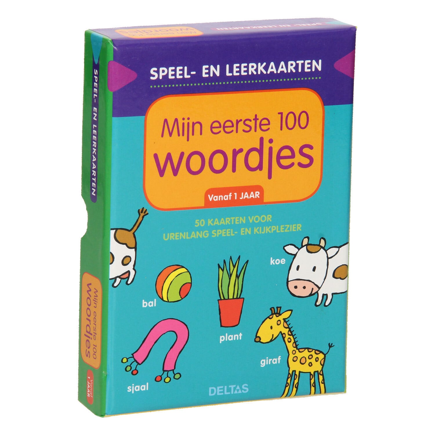 Deltas Leerkaarten Mijn eerste 100 woorden