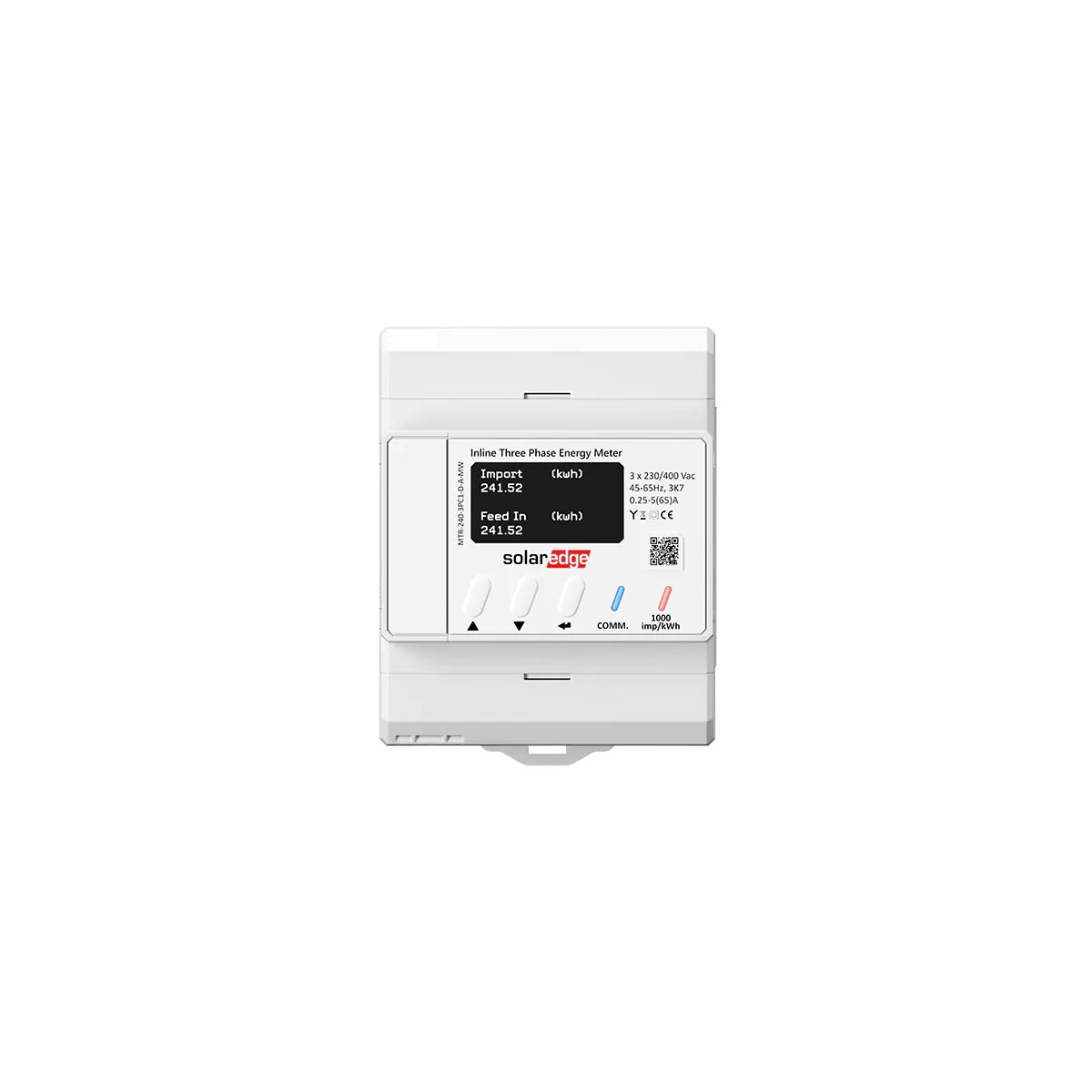 SolarEdge Inline-Energiezähler mit Energienetz, 1PH/3PH 230/400V, 65A