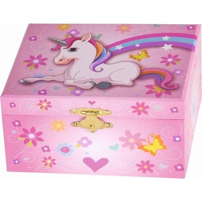 Musikspieldose Einhorn, Melodie: Schwanensee