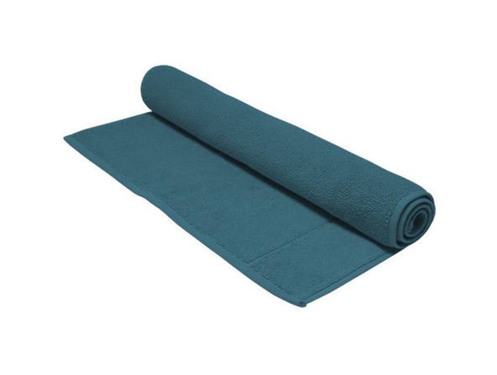 Living Home Badteppich Softfeel petrol Baumwolle 50 x 80 cm Rechteckig - Badteppich