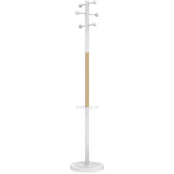 UNILUX Garderobenständer ACCESS 400095392 175cm weiß/Buche