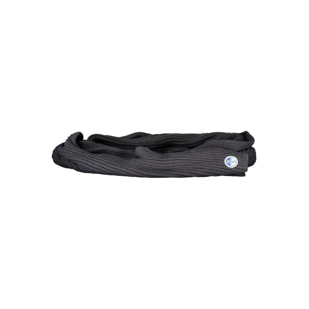 North Sails Schal Breiter Rippstrick mit Logo-Patch