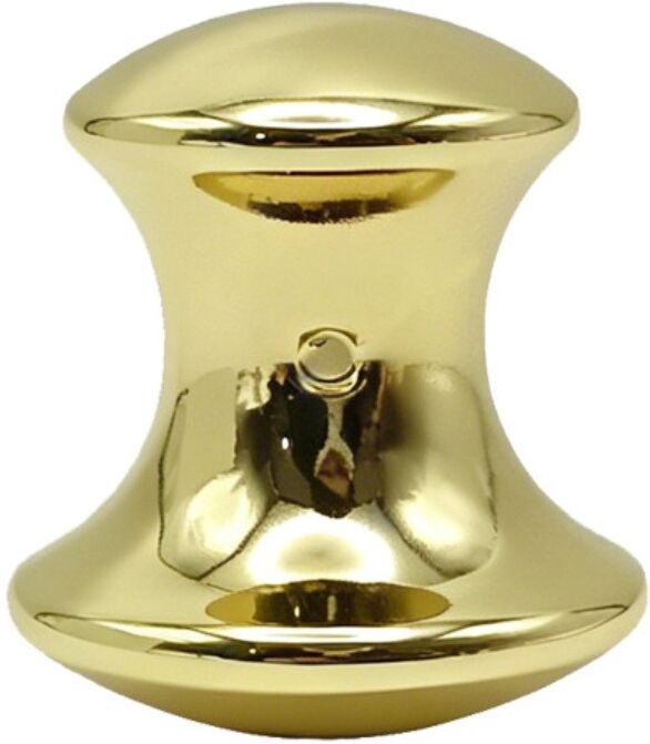 INF Zinklegierung Pilz Gua-Sha-Kugel – Tragbares Augenlifting, Abschwellung & V-Gesicht Schabewerkzeug Gold