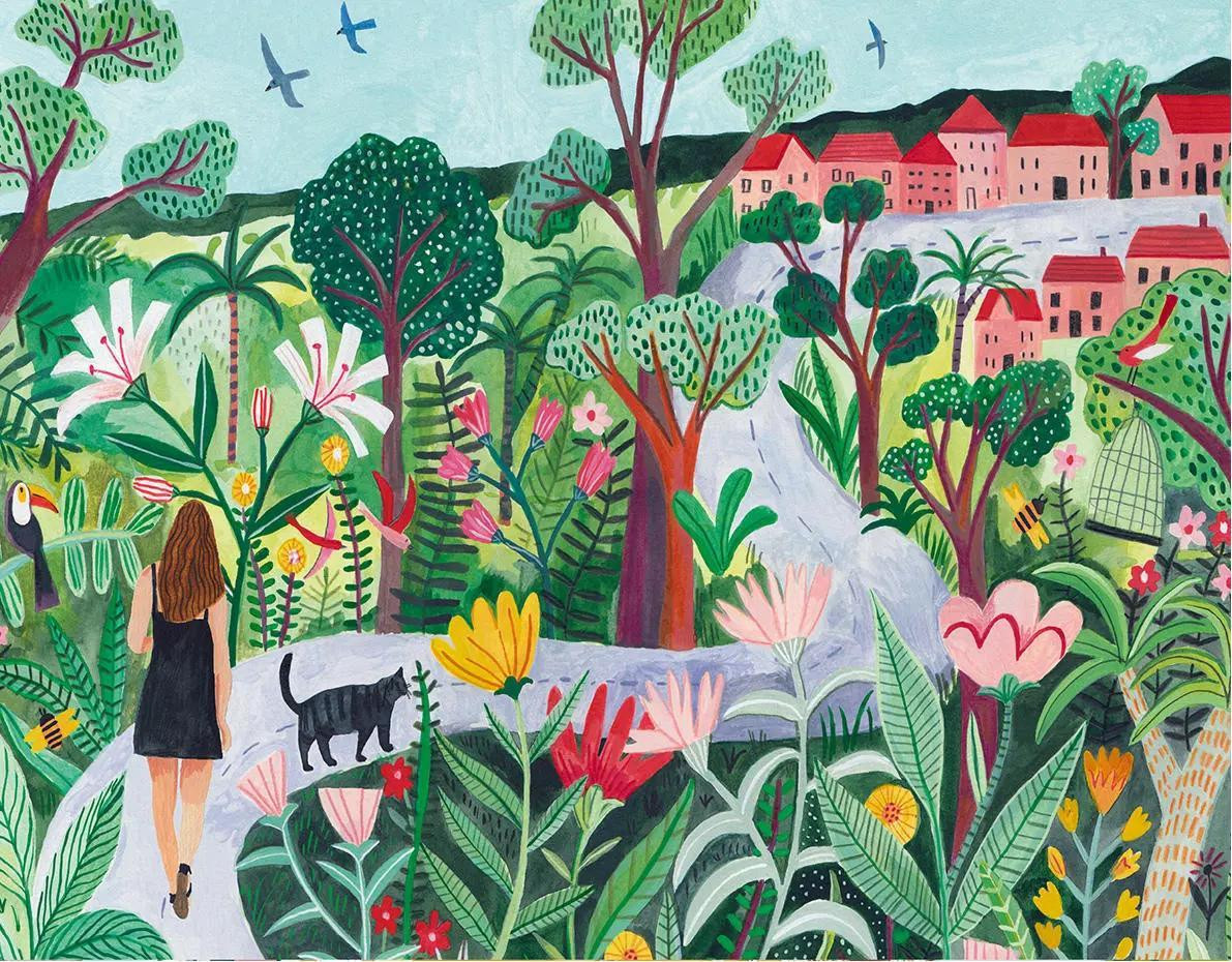 Pieces & Peace Puzzel Landschapswandeling - 1500 stukjes
