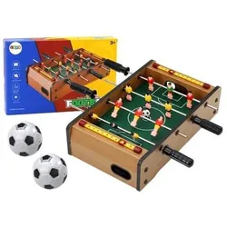 Lean Toys Mini Tischfussball Aus Holz 36Cm X 21,5Cm X 9Cm