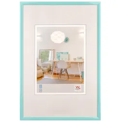 Walther Bilderrahmen New Lifestyle Kunststoff Normalglas / Floatglas / Türkis / ...