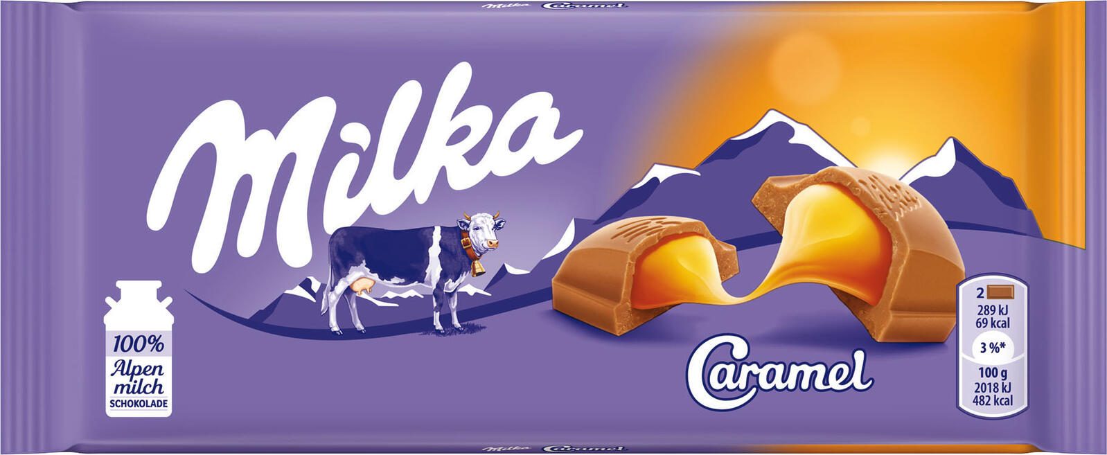 Milka Caramel Schokolade 100,0 g 4327667