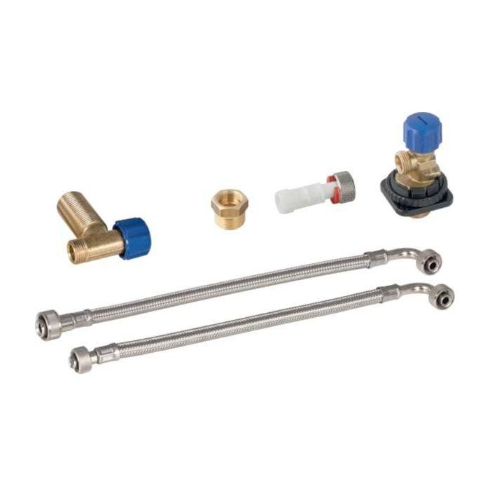 Geberit Wasseranschlussset 131077001 114cm, hinten Mitte, zu Sanitärmodul Monolith