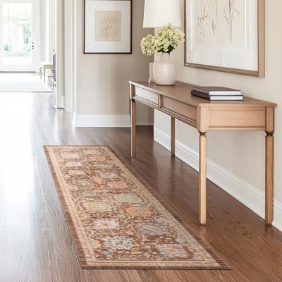 Alise Rugs Crosswood Alyssa Traditional Floral Indoor Polyester Area Rug