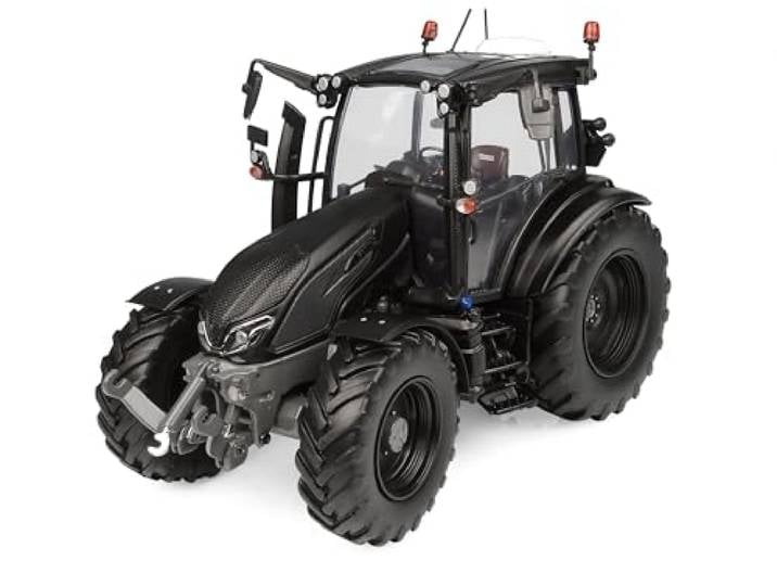 Universal Hobbies Valtra G135 Traktor - Mattschwarz, Limitiert auf 1000 Ex.