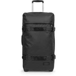 Eastpak Koffer Transit'R M Tarp Black2, schwarz, Weichschale, 2 Rollen, 78 Liter, 35,5 x 67 x 30cm