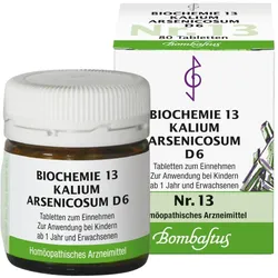 Biochemie 13 Kalium Arsenicosum D 6 80 ST