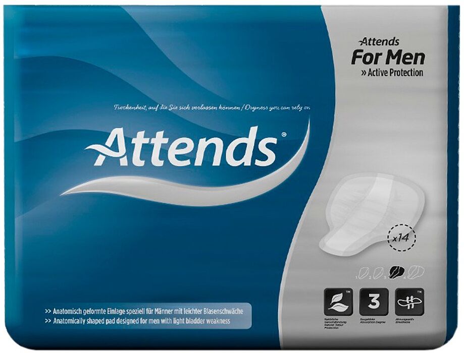 Attends for men 3 14stk