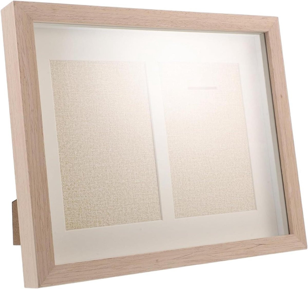 Medaille Display Box Medaillehouder Vitrine Lichtbruin B: 27,5 cm, H: 22,5 cm