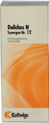 Kattwiga Arzneimittel GmbH SYNERGON KOMPLEX 12 Dolichos N Tropfen 20 ml 04323562
