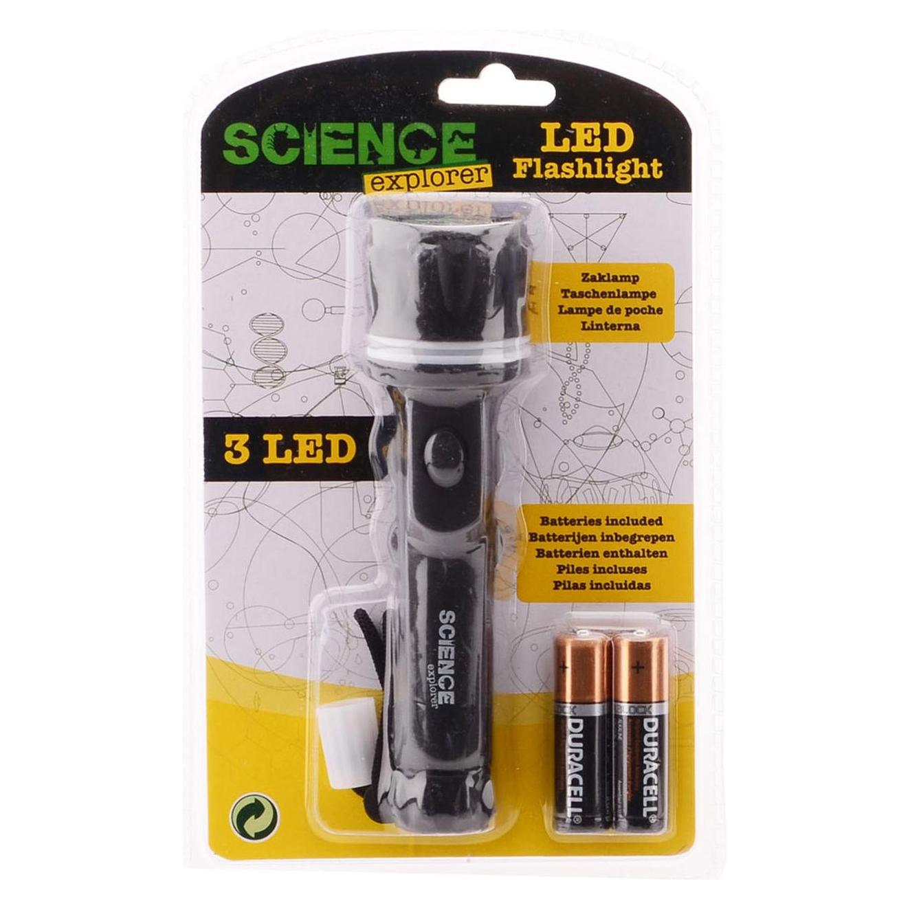 Johntoy Science Explorer Taschenlampe LED (16 cm) (29513)